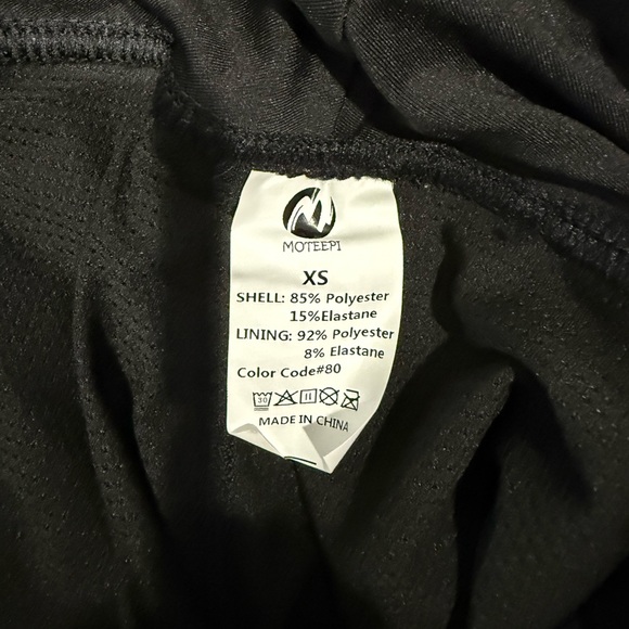 M Moteepi Women's Black Skort - Picture 3 of 3